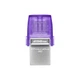 Kingston Накопичувач 256GB USB 3.2 Type-A + Type-C DT microDuo 3C R200MB/s - изображение 3