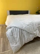 Одеяло IDEIA AirDream 4 SEASONS - 4 сезона, зима/лето полуторное евро 155х210 антиалергенное, два одеяла в наборе с карабинами, пл 400 г/м2 белое - изображение 3