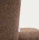 Krzesło do kuchni i salonu HOMLA 738067 LUJO 56.5 x 59 x 81 cm Brązowe (5906496738067) - obraz 5