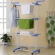 Многоярусная сушилка для белья, вещей, одежды Garment rack with wheels складная - изображение 2