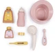 Zestaw do kapieli Smoby Toys Baby Nurse Puder brązujący z akcesoriami 42 cm (7600220383) (3032162203835) - obraz 3
