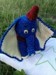 Вязаная игрушка Слоненок "Дамбо" ручная работа мягкая игрушка - изображение 7