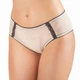 Трусики-сліпи жіночі з сіточки з мереживом Felisiya Lingerie Тілесний 276-1294с170 XL - зображення 1