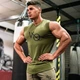 Мужская майка VQH 9405 XXL цвет хаки - изображение 1