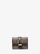 Набор сумка шоппер + кошелек женский Michael Kors 159408988 Коричневый (1159845167) - изображение 5