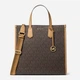 Набор сумка шоппер + кошелек женский Michael Kors 162479098 Коричневый (1159845165) - изображение 2