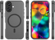 Etui Hurtel Magnetic Abrasive do Apple iPhone 17 Czarny (5907769379680) - obraz 4