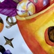 Наклейки на Хэллоуин Корзина сладостей матовая (декор для окон стен хеллоуин тыква конфеты) Набор М 920х555мм - изображение 5