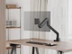 Настільне кріплення для монітора OfficePro MAH821B з газліфтом 24-57" 2~27 кг Black - зображення 9
