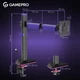 Настільне кріплення для монітора GamePro MAG101V RGB 17-40" 2-12 кг Black/Violet - зображення 7