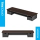 Столик для ноутбука/монітора Officepro MR161DW Dark Wood/Black - зображення 5