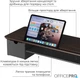 Столик для ноутбука/монітора Officepro MR161DW Dark Wood/Black - зображення 7