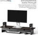 Столик для ноутбука/монитора Officepro MR145DW Dark Wood/Black - изображение 20
