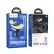 Модулятор Hoco E75 Bravery, PD30W, QC3.0, car BT FM transmitter, BT5.0, AUX, TF32GB, Синий - изображение 6