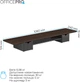 Столик для ноутбука/монитора Officepro MR177DW Dark Wood/Black - изображение 4
