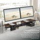Столик для ноутбука/монитора Officepro MR177DW Dark Wood/Black - изображение 11