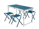 Розкладний стіл та чотири стільці для кемпінгу Quechua Camp Furniture 4+1 (8575786) - зображення 1