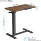 Приставной стол с регулировкой высоты и наклоном столешницы OfficePro ODM320DW Dark Wood/Black - изображение 17