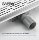 Душевой трап из нержавеющей стали 70*1000мм GAPPO G810007-1 - изображение 6