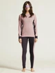 Комплект термобелья женский демисезонный спортивный Craft Core Dry Baselayer Set Woman 1909706-726499 S Charm/Dk Plum (7318574136074) - изображение 1