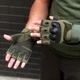 Тактические перчатки беспалые Combat Tac Хаки L - изображение 5