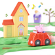 Ігровий набір Peppa Pig з фігурками Поїздка по місту (5029736083465) - зображення 5