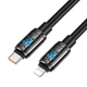 Кабель HOCO Type-C для Lightning Joy PD Charging Data Cable U143 |1.2m, 27W| black - зображення 1