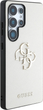 Панель Guess Grained Big 4G Logo Small Classic Logo для Samsung Galaxy S25 Ultra Beige (3666339449162) - зображення 3