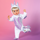 Ubranko dla lalki Baby Born Kombinezon jednorożca 43 cm 838266 (4001167838266) - obraz 7