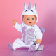 Ubranko dla lalki Baby Born Kombinezon jednorożca 43 cm 838266 (4001167838266) - obraz 6