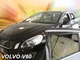 Дефлекторы окон ветровики Volvo V60 4D 10- вставные 4шт Heko Вольво В60 АМ0008090 - изображение 1
