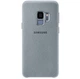 Чохол Silicone Cover Alcantara для Samsung Galaxy S9 Plus Сірий - зображення 1