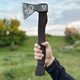 Сокира ручної роботи Польський Гусар Світлий Gorillas BBQ TR5 - зображення 3