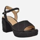 Женские босоножки Calvin Klein 160143968 37.5 Черные (1159845189) - изображение 2