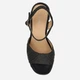 Женские босоножки Calvin Klein 160143968 37.5 Черные (1159845189) - изображение 4