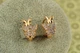Серьги детские Xuping Jewelry Две бабочки 1,4 см золотистые - изображение 1