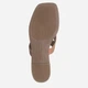 Женские вьетнамки Tommy Hilfiger 382211008 38.5 Коричневые (1159845326) - изображение 3