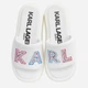 Женские шлепанцы кожаные Karl Lagerfeld 116192461 38 Белые (1159845271) - изображение 4