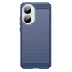 Чехол Polished Carbon для Xiaomi Poco F7 blue - изображение 1