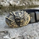 Пряжка САМУРАЙ на мужской ремень Gorillas Accessories латунь bb3 - изображение 11