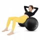 М'яч для фітнесу (арахіс) 4FIZJO Air Ball Peanut 45 x 90 см Anti-Burst Black (P-5907739312938) - зображення 7