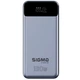 Батарея універсальна Sigma X-power SI30A7QLX 30000mAh, PD/130W, LED, cable 100w, silver (4827798479117) - зображення 1