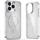 Панель Hurtel Glitter Case MagSafe Compatible для Apple iPhone 17 Semi-Transparent (5907769380389) - зображення 2