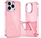 Etui plecki Hurtel Glitter Case do Samsung Galaxy S25 Edge Pink (5907769376306) - obraz 2