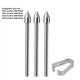 Наконечник SK Metall износостойкий для стилуса Samsung S22 S23 S24 S25 Ultra (3шт) Silver - изображение 2