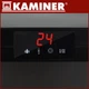 Электрокамин с эффектом огня EMBEGO Kaminer 26400 обогреватель для дома и дачи 2 кВт с регуляцией температуры таймером и пультом - изображение 6