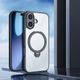Панель Dux Ducis Aimo Mag Case with Magnetic Ring and Stand для Apple iPhone 17 Black (6971824153347) - зображення 4