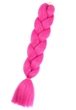 Канекалон однотонный А18 фуксия насыченый розовый Jumbo Braid коса 60 см - изображение 1