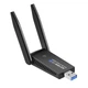 WiFi6 адаптер AX1800 USB 2.4G 5G AC. Двохдіапазонний високошвидкісний - зображення 2