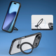Панель Dux Ducis Aimo Mag Case with Magnetic Ring and Stand для Apple iPhone Air Black (6971824153354) - зображення 5